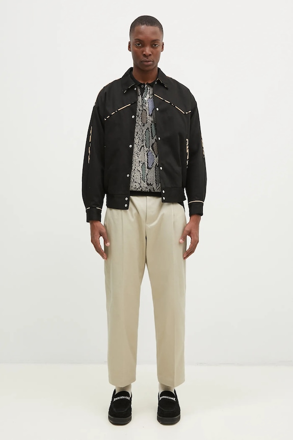 Бавовняна куртка Wacko Maria Western Jacket 24FW.WMO.BL20