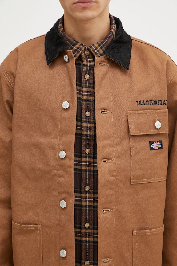 Wacko Maria kurtka Dickies brązowy 24FW.WMO.DC01