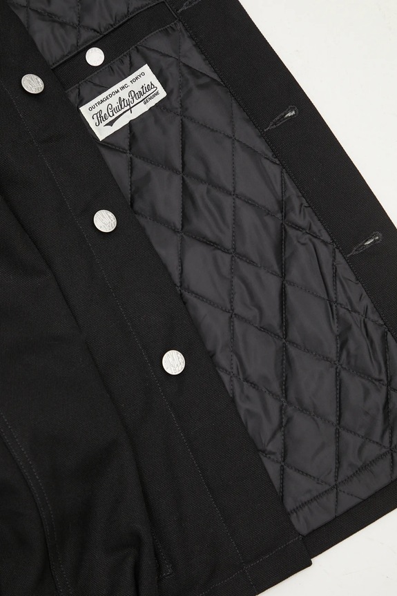 Куртка Wacko Maria Dickies 24FW.WMO.DC01 чорний