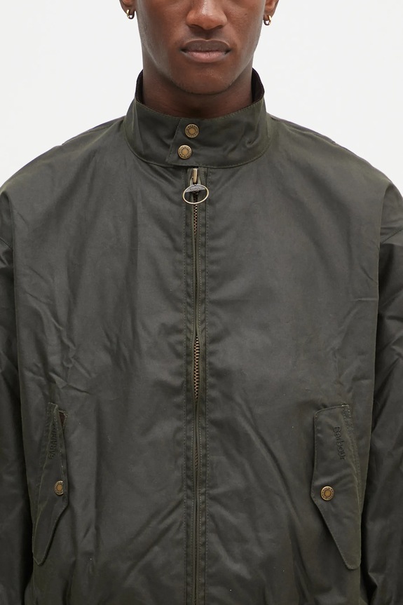 Baracuta giacca Barbour x Baracut Wax Jacket verde BRCPS1093