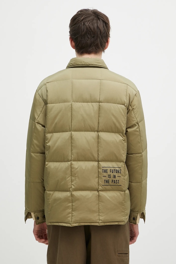Odjeća Pernata jakna Human Made Down Shirt Jacket HM28JK035 zelena
