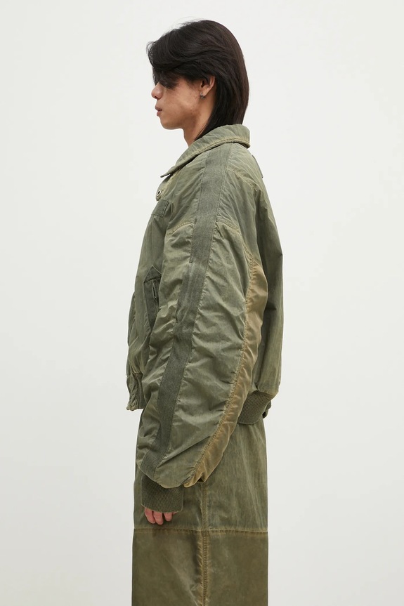 Bomber bunda 032C 'Clay' Utility Bomber F24.URW.1903.450 zelená AW24
