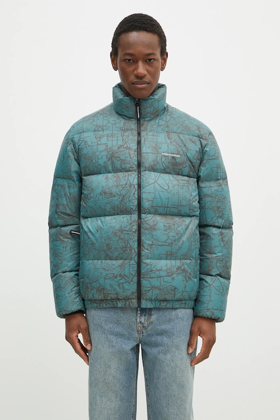 thisisneverthat down jacket PERTEX T Down Jacket other turquoise TN243OOWHS02