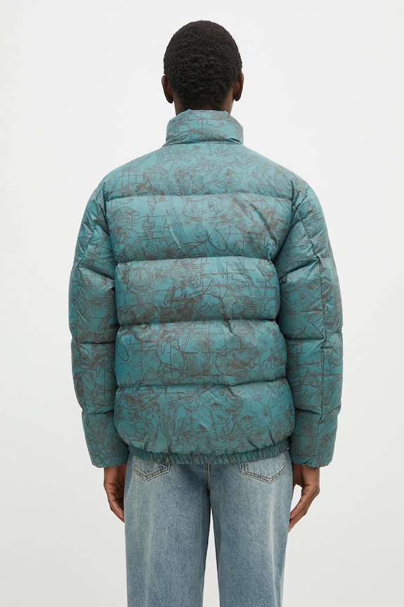 Clothing thisisneverthat down jacket PERTEX T Down Jacket TN243OOWHS02 turquoise