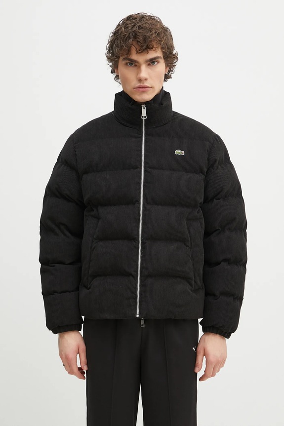 Lacoste velvet jacket Planet friendly black BH2890