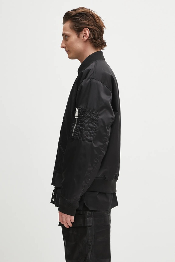 Lacoste bomber jacket BH2899 black AW25