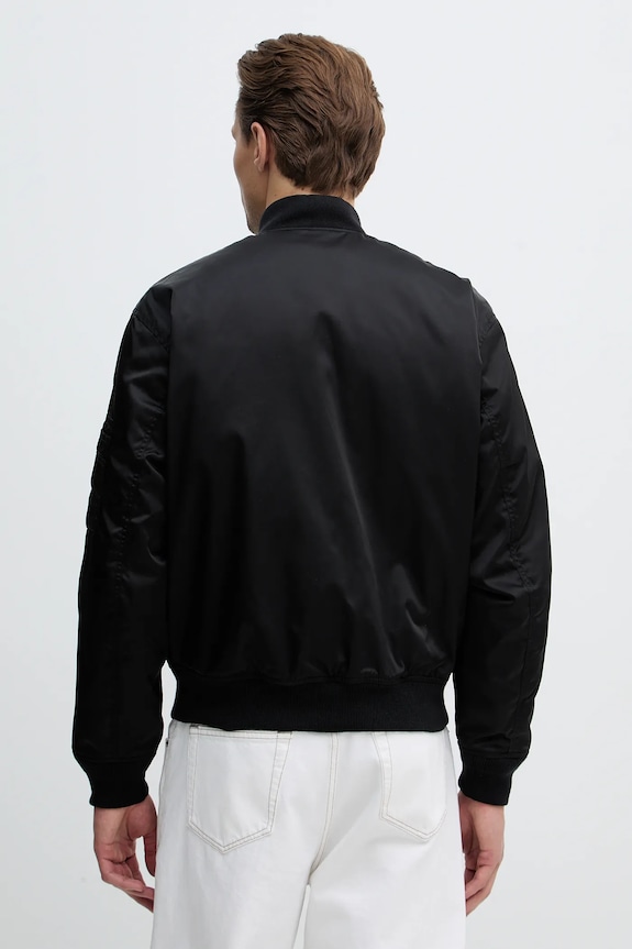 Дрехи Яке бомбър Lacoste BH2899 черен