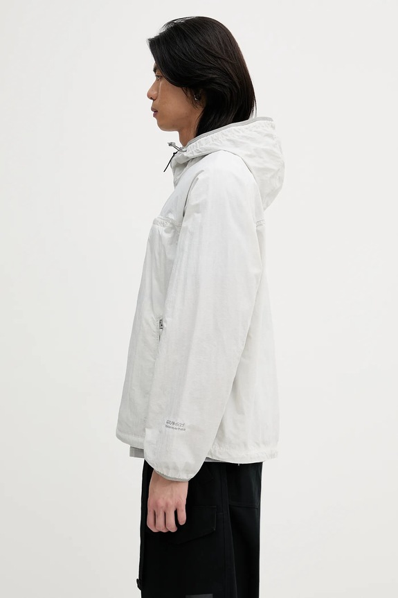 Bunda thisisneverthat x Gramicci Overdyed Light GM243WOWLS01 sivá AW24