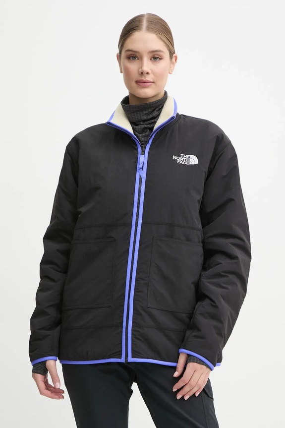 The North Face kurtka dwustronna TNF x Yinka Ilori NF0A89GK4D51 beżowy