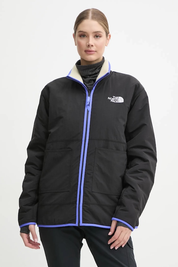 The North Face kurtka dwustronna TNF x Yinka Ilori NF0A89GK4D51 beżowy