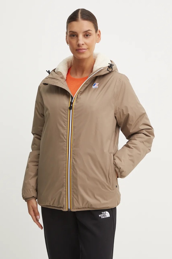 Jakna K-Way K3118TW smeđa AW24