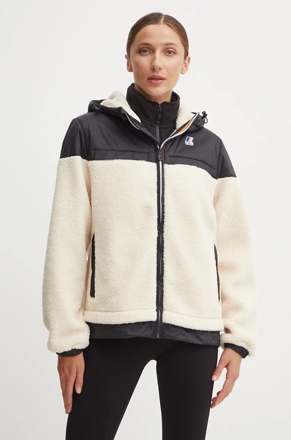 Jakna K-Way K71341W bež AW24