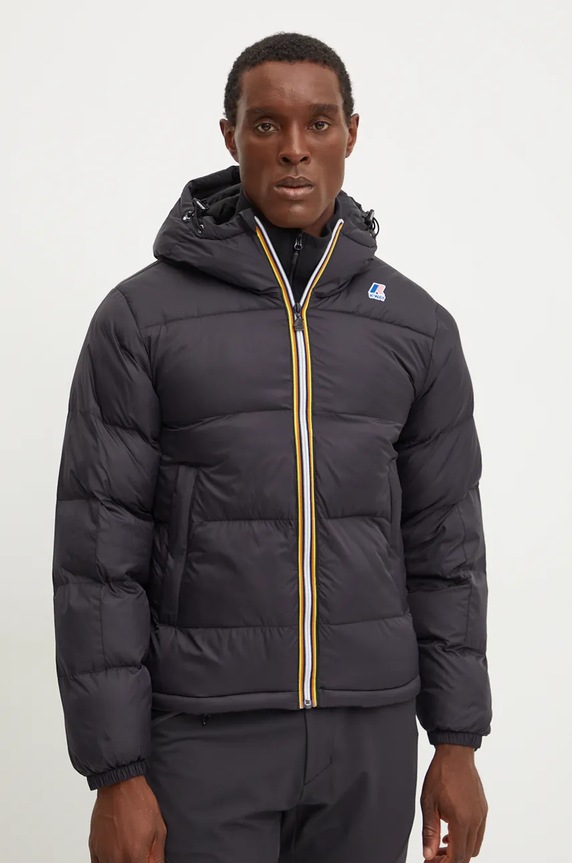 K-Way giacca foderato nero K3126WW