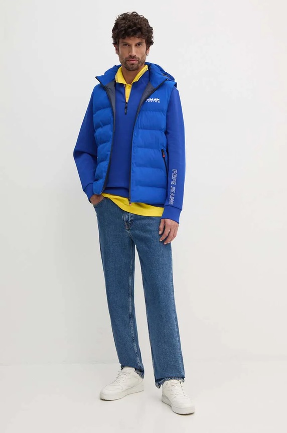Vesta Red Bull Racing x Pepe Jeans RU400002 modrá AW24