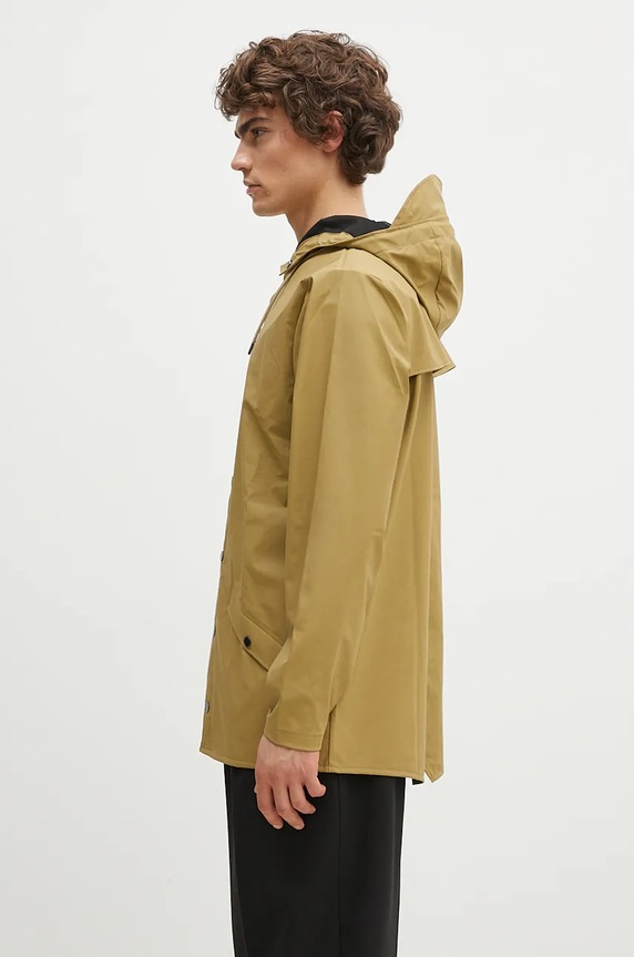 Парка Rains Jacket W3 12010.44 зелёный AW24