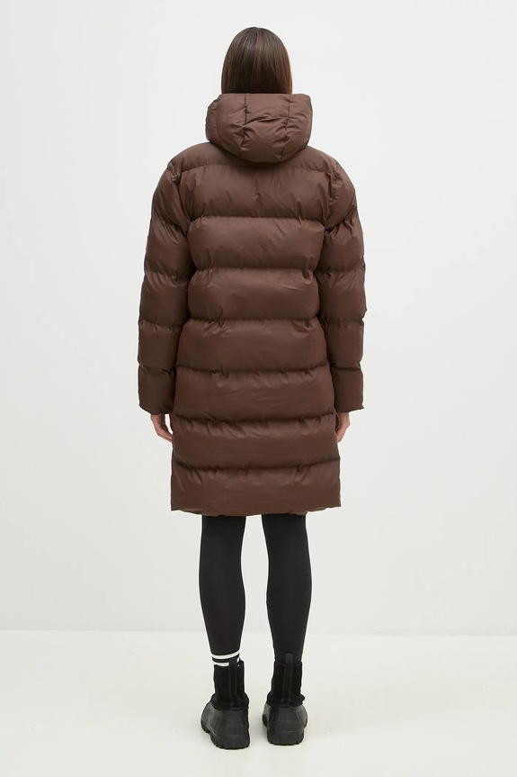 Одяг Дощовик Rains Alta Longer Puffer Jacket W3T4 15130.23 коричневий