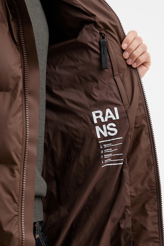 Nepromokavá bunda Rains Alta Longer Puffer Jacket W3T4 15130.23