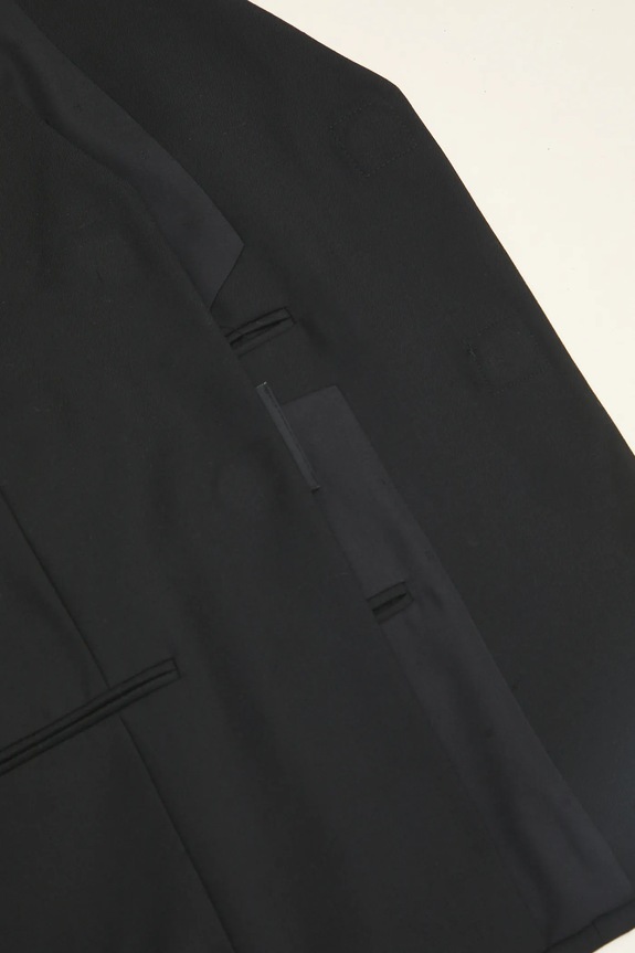 Піджак з домішкою вовни Heliot Emil AW24.M.04.045.BLK01 чорний