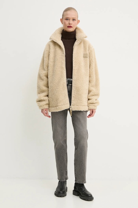 Abbigliamento Rains giacca Kofu Fleece Jacket T2 19940.24 beige