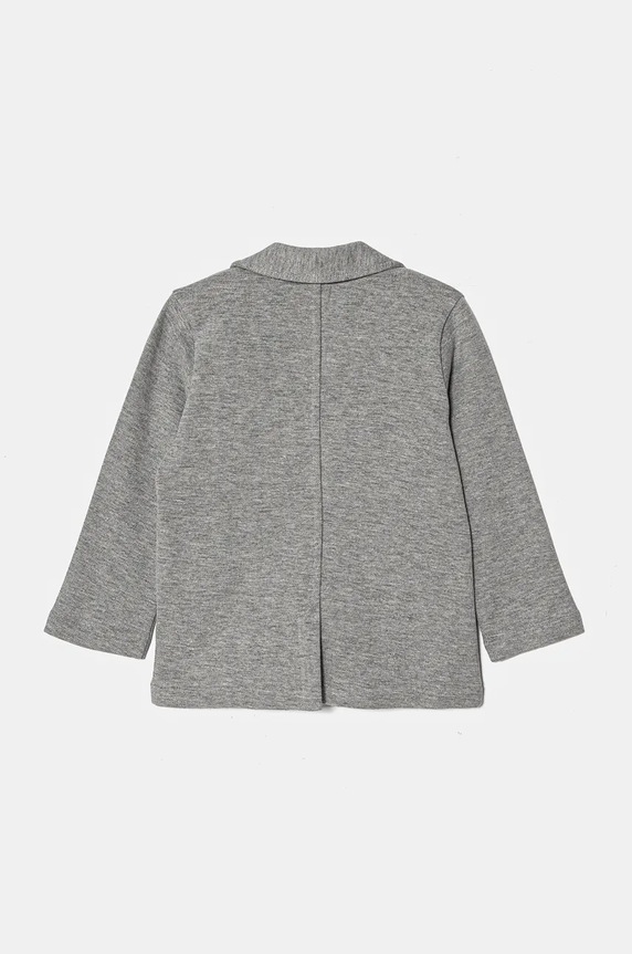 Детско сако United Colors of Benetton 3F1YG600E.P.Seasonal сив AW24