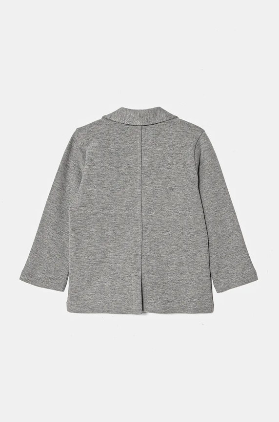 Детско сако United Colors of Benetton 3F1YG600E.P.Seasonal сив AW24