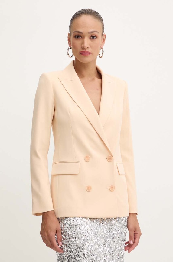 Patrizia Pepe marynarka tkanina beżowy 8S0504.A6F5