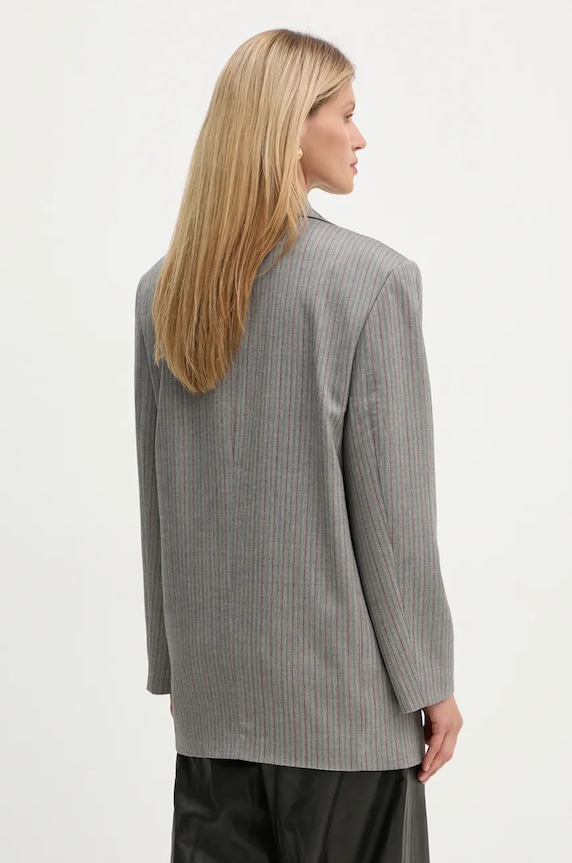 Oblečenie Sako Remain Herringbone Blazer 5018723038 sivá