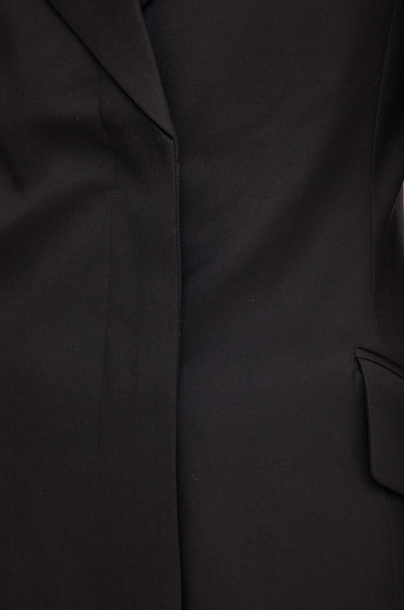 Μπλέιζερ με μίγμα μαλλιού Remain Fitted Blazer 501915100 μαύρο