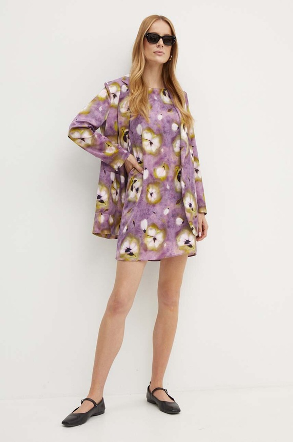 MAX&Co. marynarka 2426046031200 fioletowy AW24