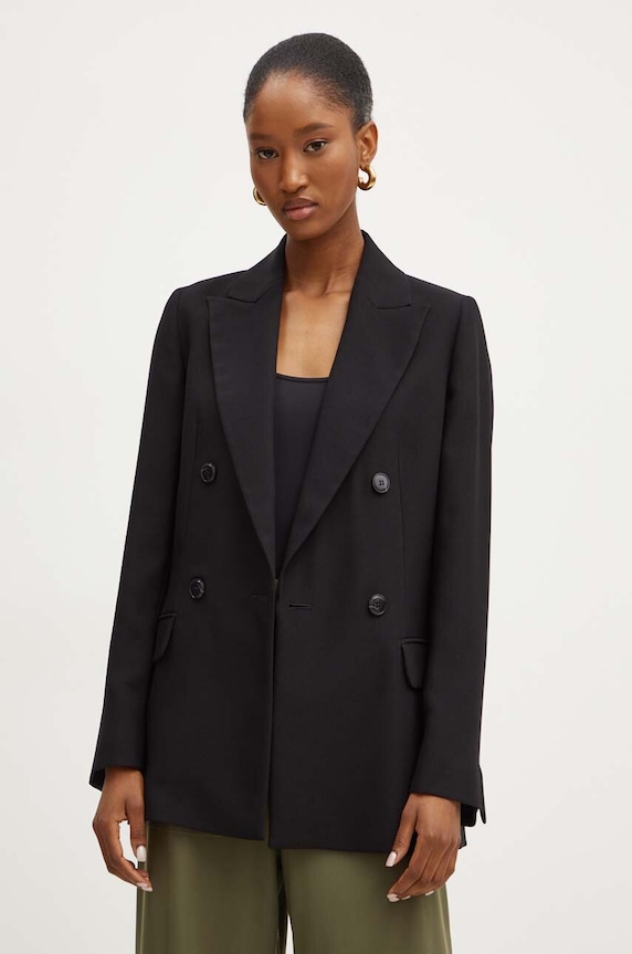 MAX&Co. giacca tessuto nero 2428046034200