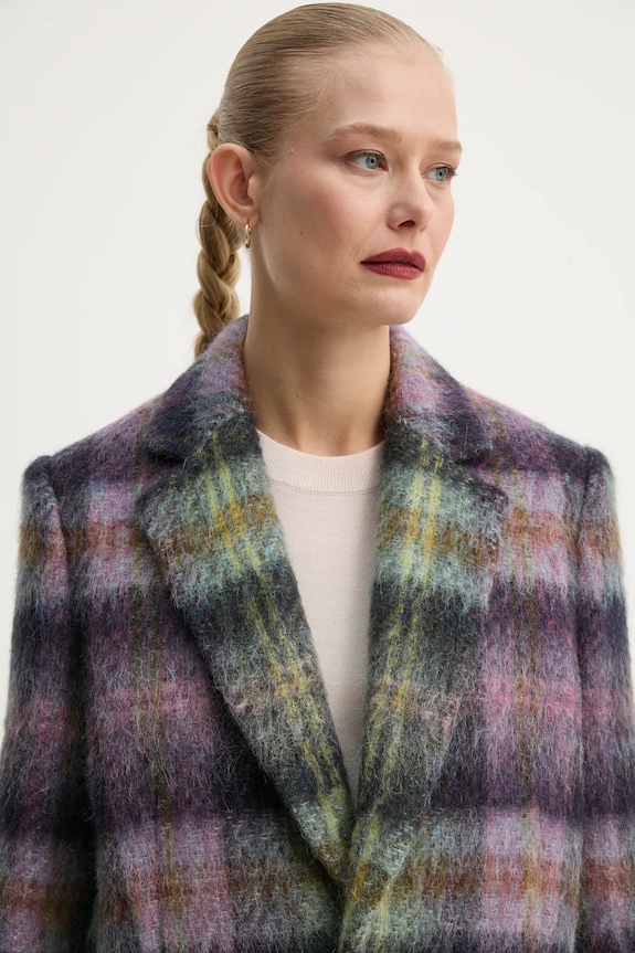 Blazer s příměsí vlny PS Paul Smith fialová W2R.370J.N31217