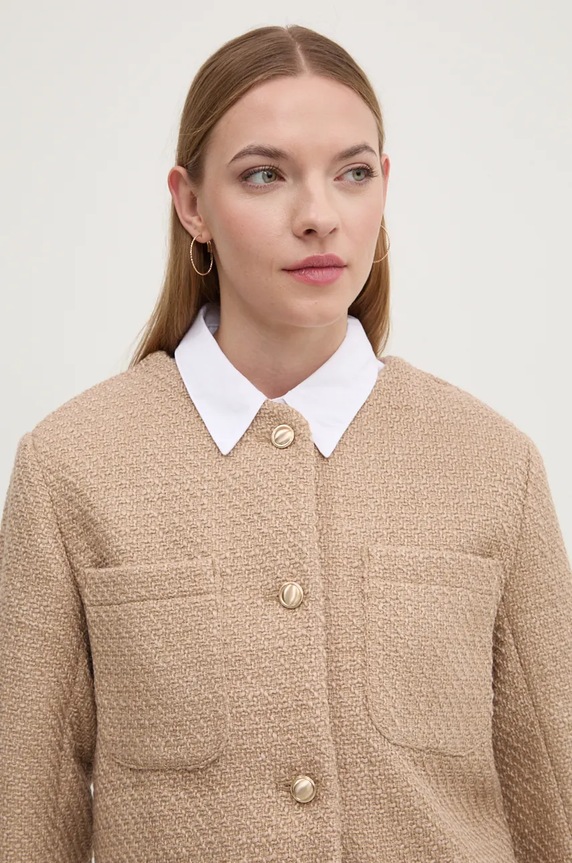 Abercrombie & Fitch marynarka beżowy KI144.4128.400