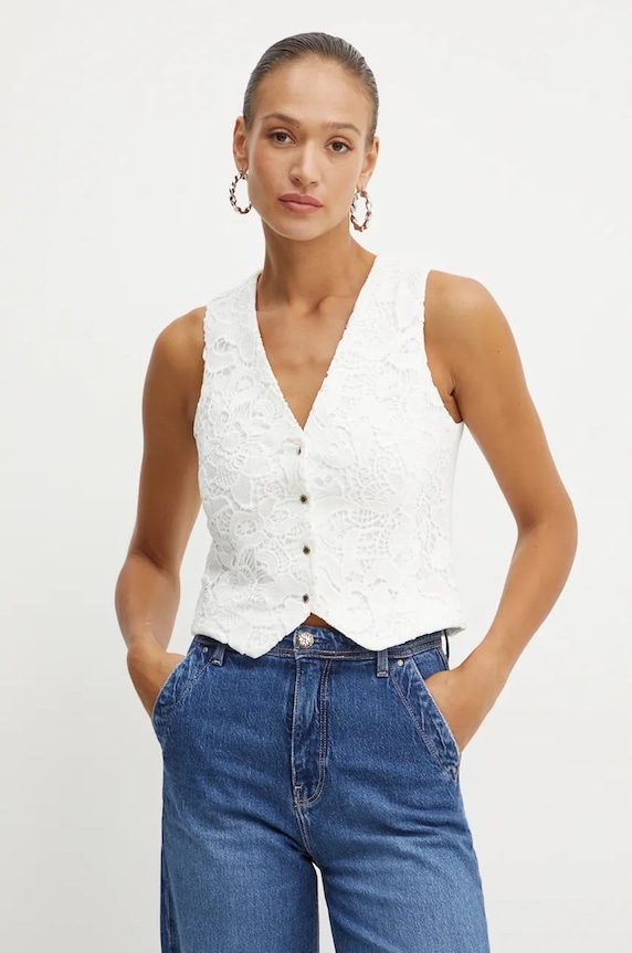 Telovnik Morgan ONFLEU S podlogo bež 242.ONFLEU