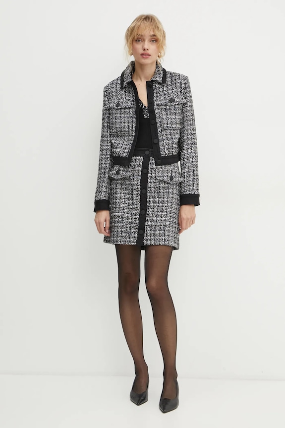 Morgan sacou VRODA VRODA negru AW24