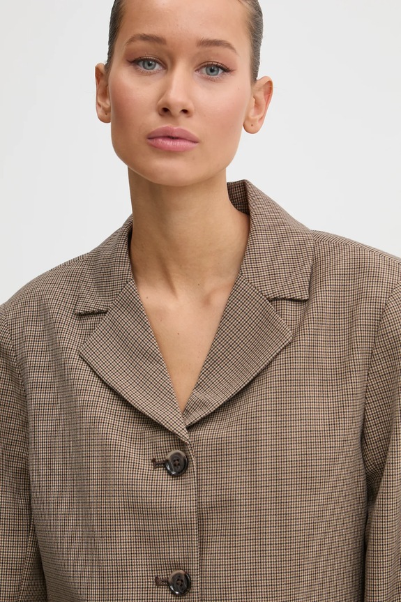 Sako Abercrombie & Fitch hnedá KI144.4154.426
