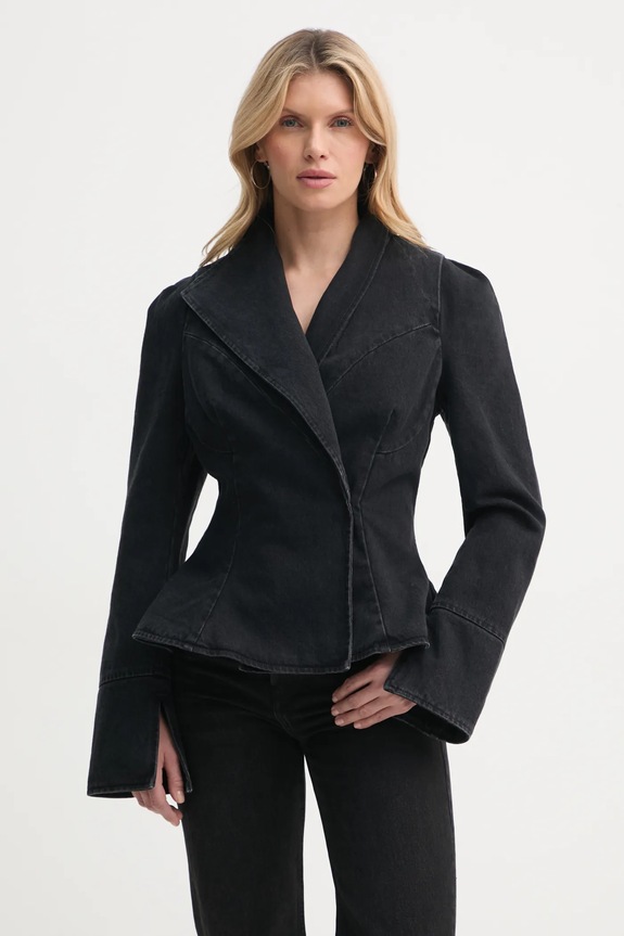 K+LUSHA jacheta denim negru KLW09006DF139KLW55