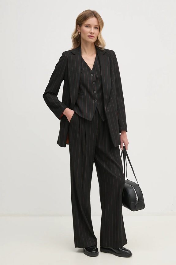 Sandro Ferrone marynarka S25YBEFAGGIO czarny AW24