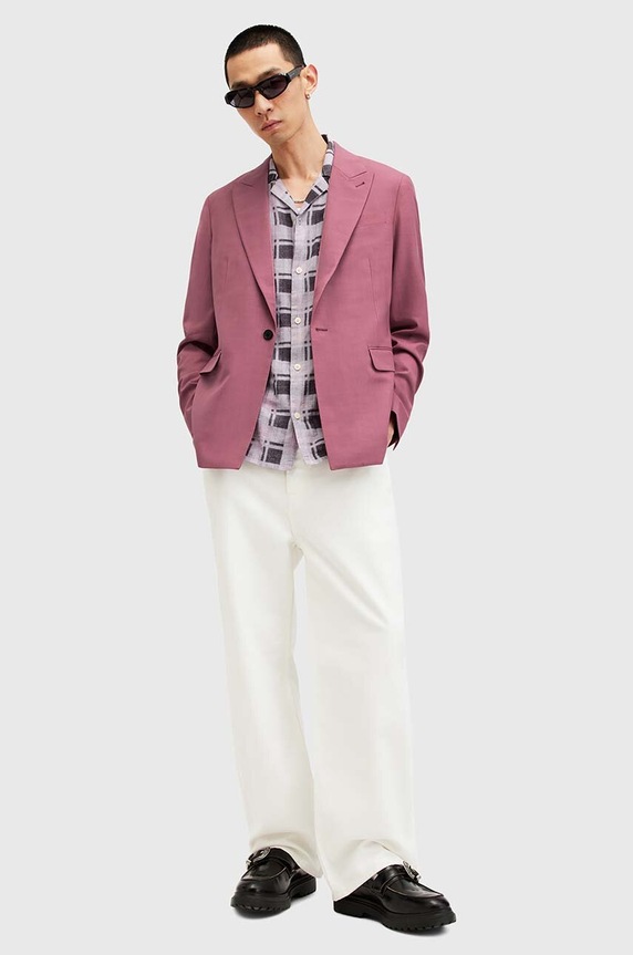 AllSaints gyapjú kabát AURA M001QA