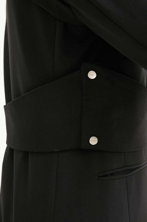 Heliot Emil wool blend blazer HE.M.04.008.W05.BLK01