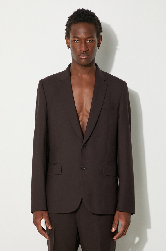 Odzież Paul Smith garnitur wełniany M1R.1457.M00001 brązowy