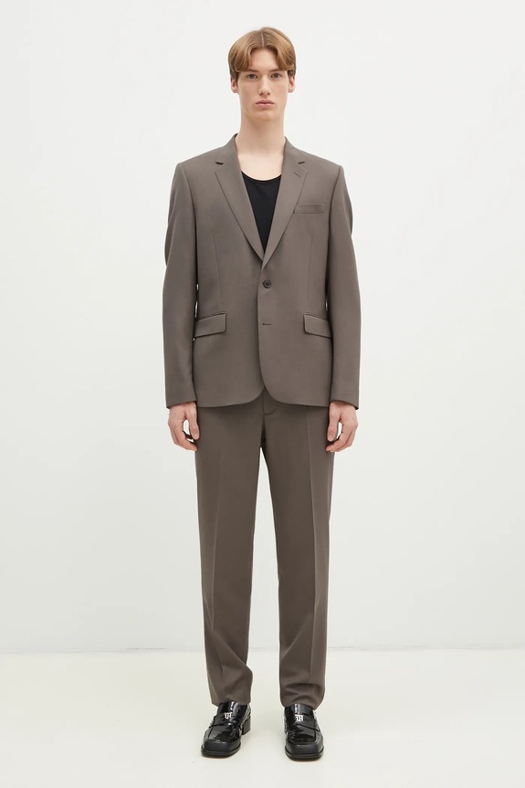 Μάλλινο κοστούμι Paul Smith μαλλί καφέ M1R.1457.M00001