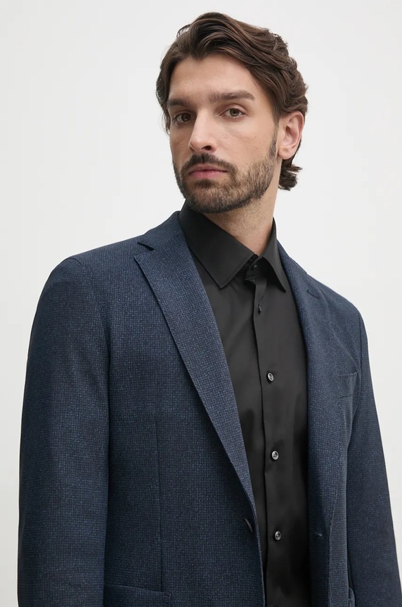 BOSS sacou bleumarin 50527897