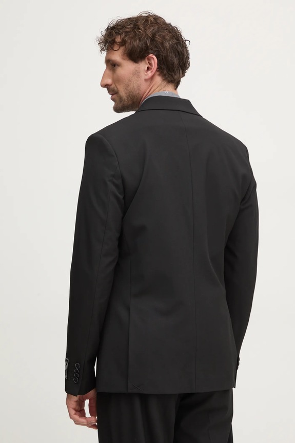 Îmbrăcăminte Sisley sacou 2NGUSW024 negru
