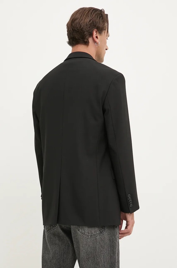 Odzież HUGO marynarka wełniana 50524862 czarny