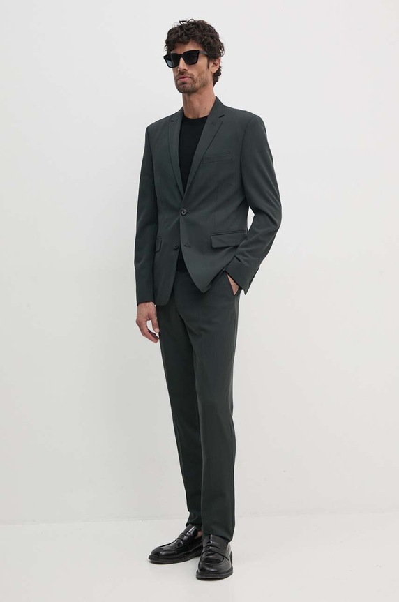 Lindbergh garnitur tkanina zielony 30.606900.DK.GREEN.M