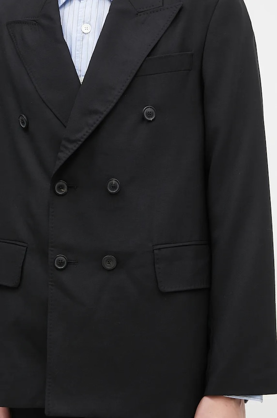Our Legacy giacca in lana Unconstructed Db Blazer M4200DBBP nero
