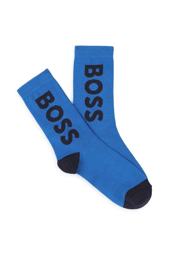 BOSS skarpetki dziecięce 3-pack granatowy J51577.
