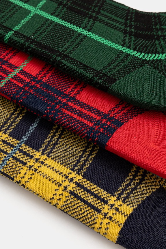 Ponožky United Colors of Benetton 3-pak 6AO30703W.G.Seasonal viacfarebná AW24