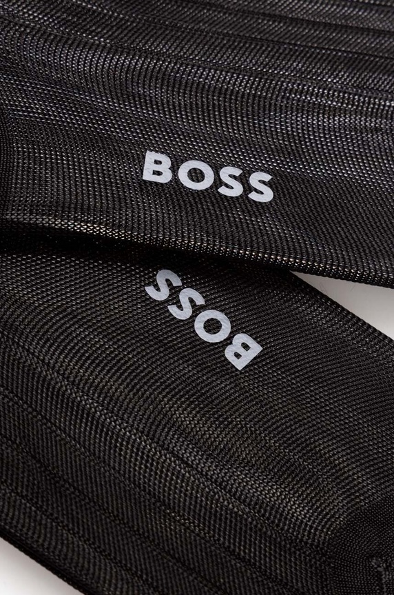 Чорапи BOSS 50518942 черен AW24