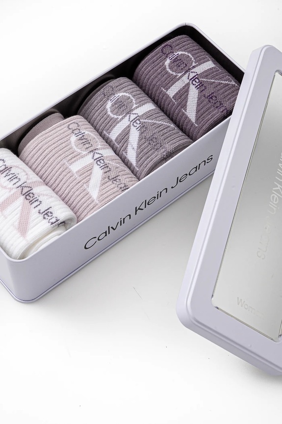 Ruházat Calvin Klein Jeans zokni 4 pár 701229462 lila